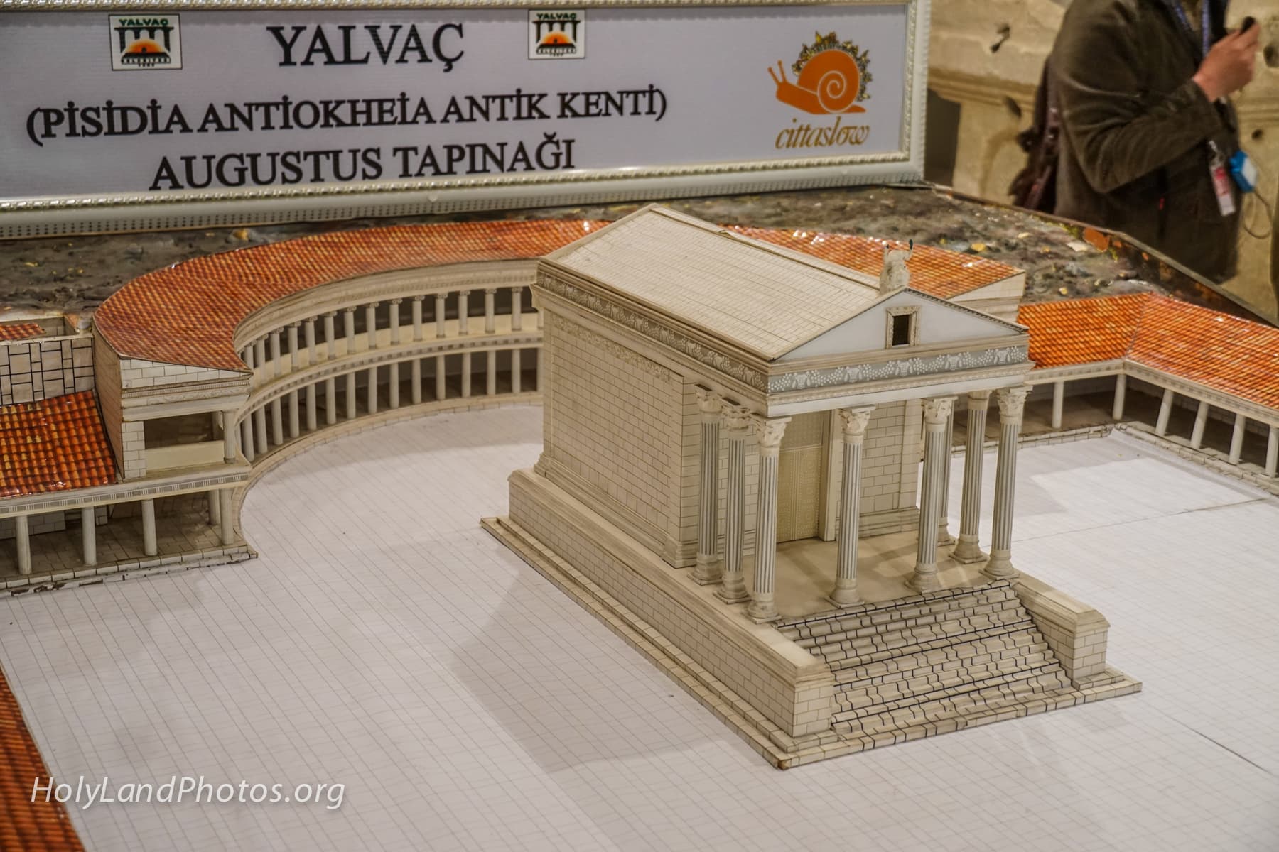 Model of Augustus Temple
