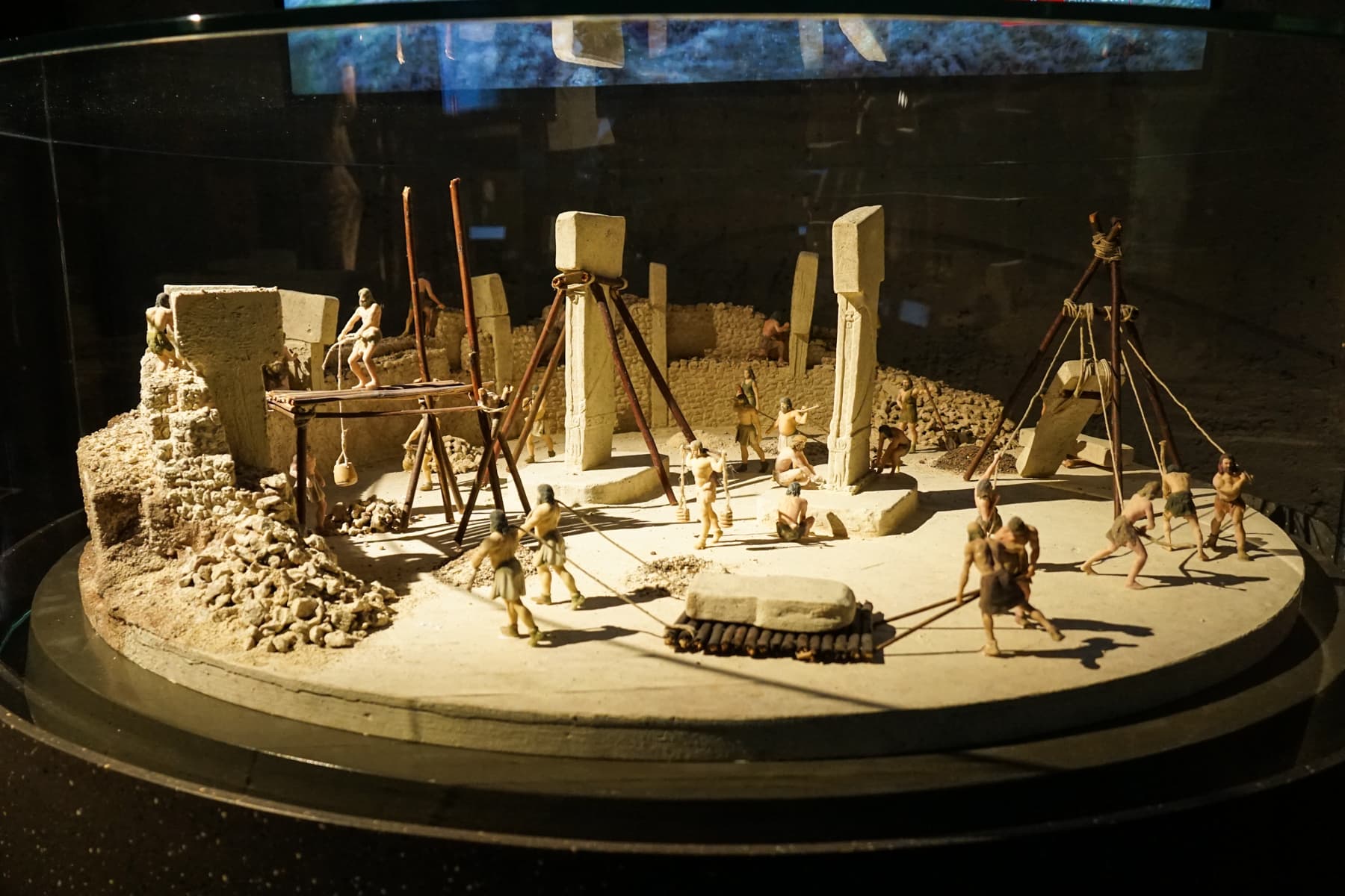 Construction at Gobekli Tepe 1
