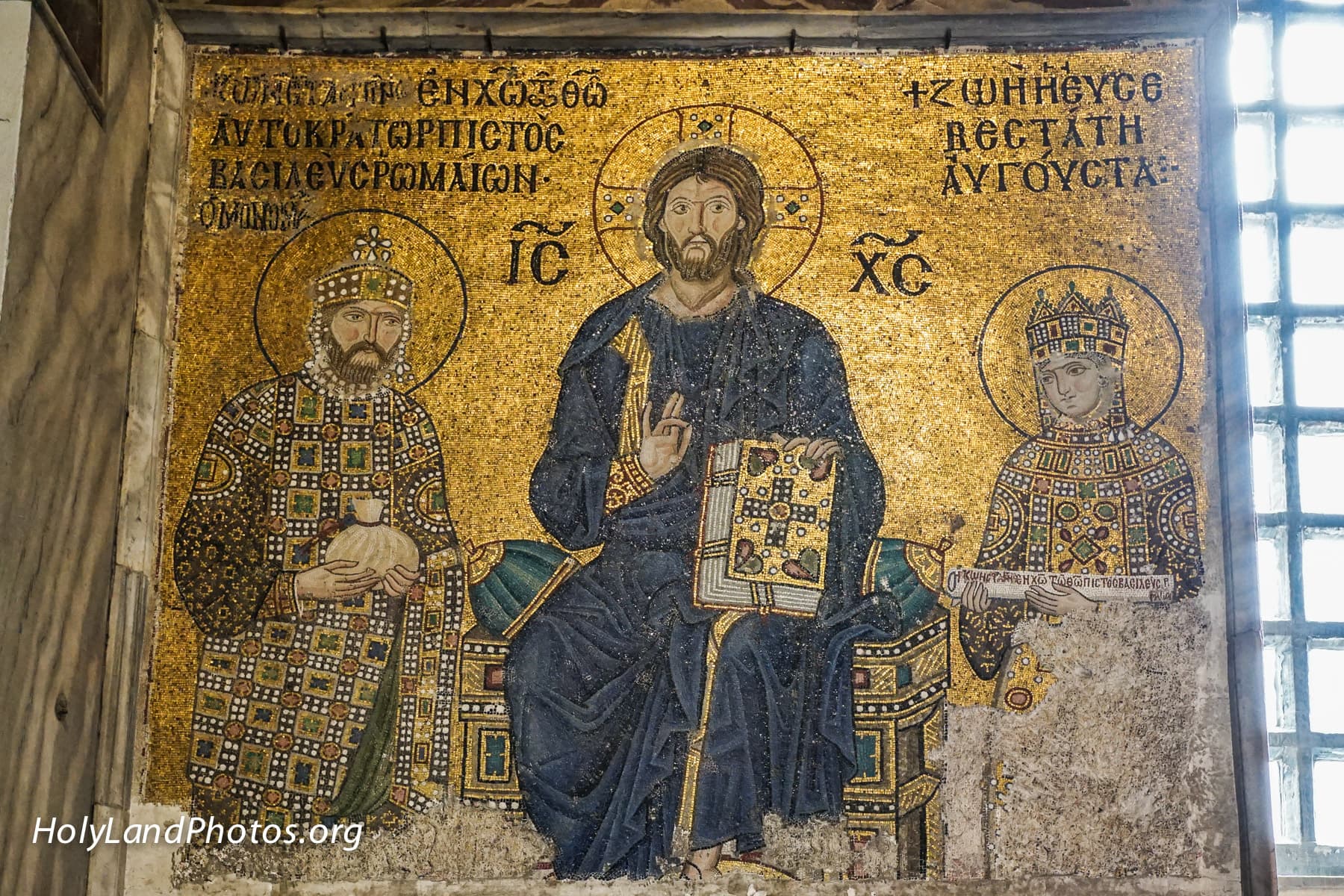 Christ, Constantine IX, and Zoë