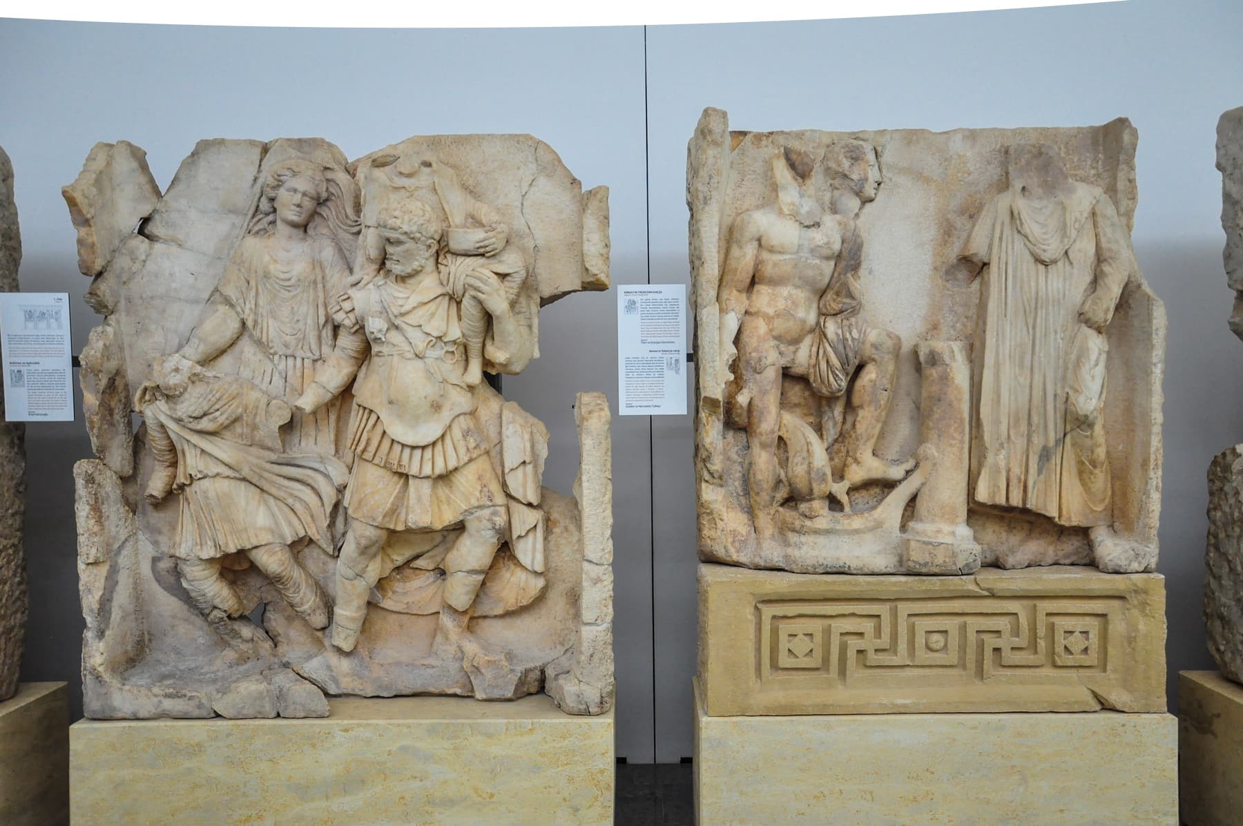 Flight from Troy and Arrival in Italy Panels
