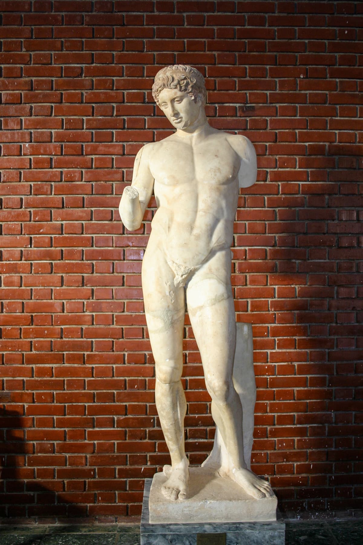 Victorious Athlete Sculpture