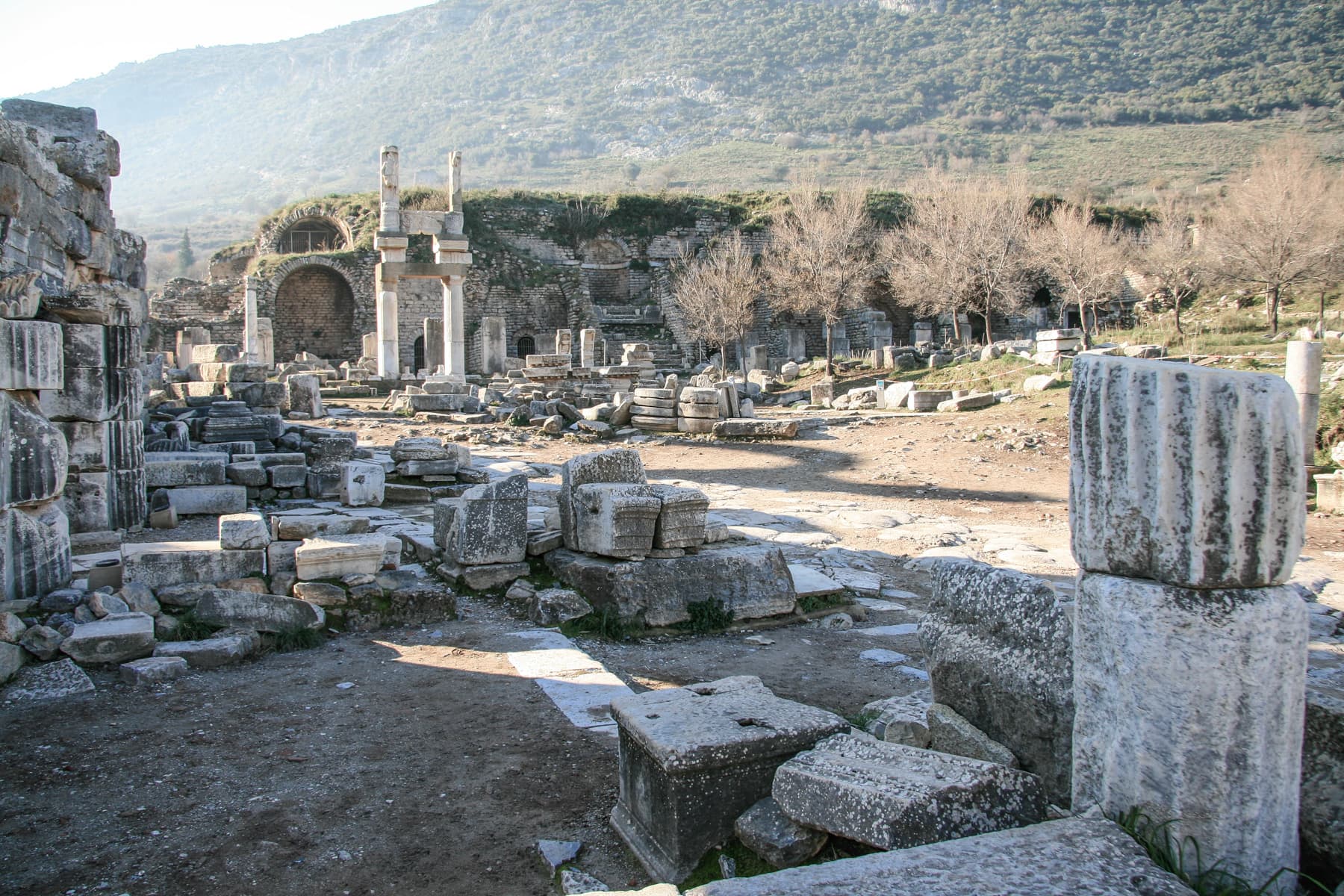 Street to Temple of Domitian