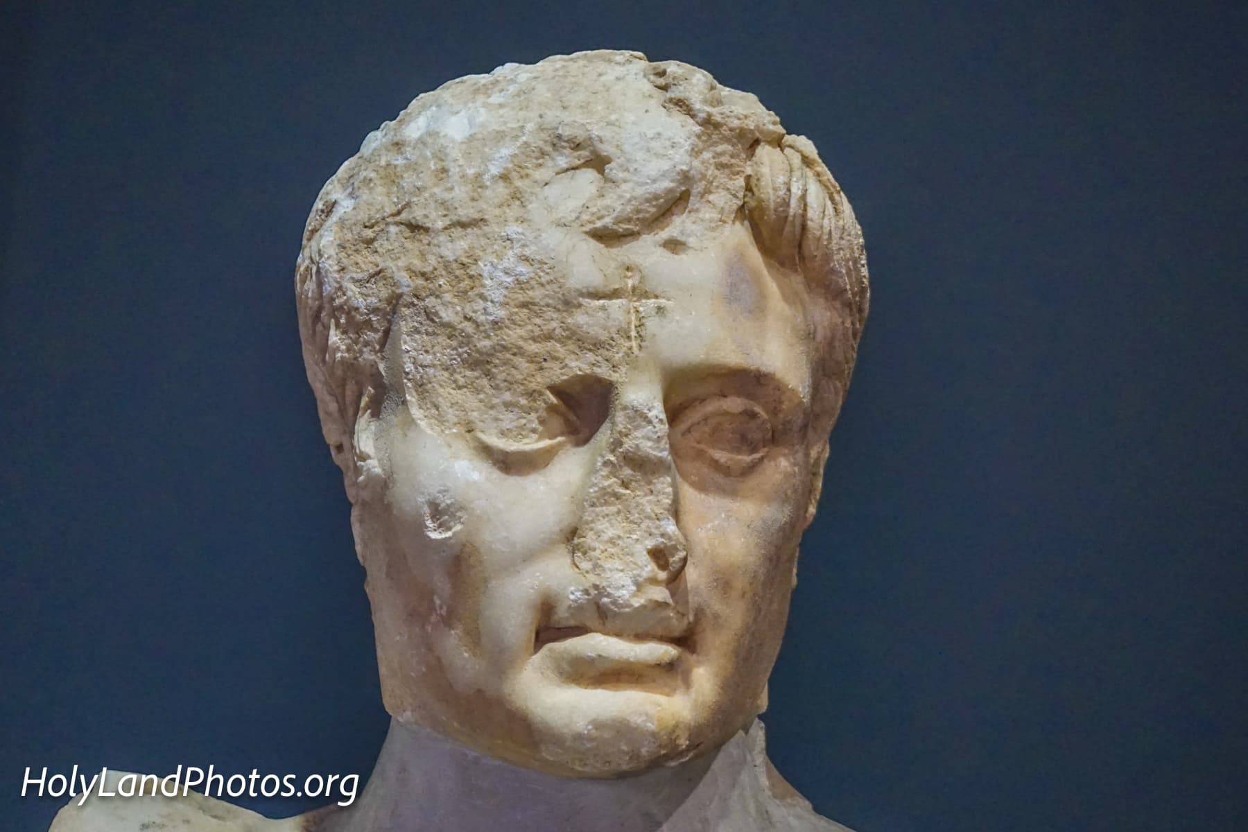 Augustus with Cross