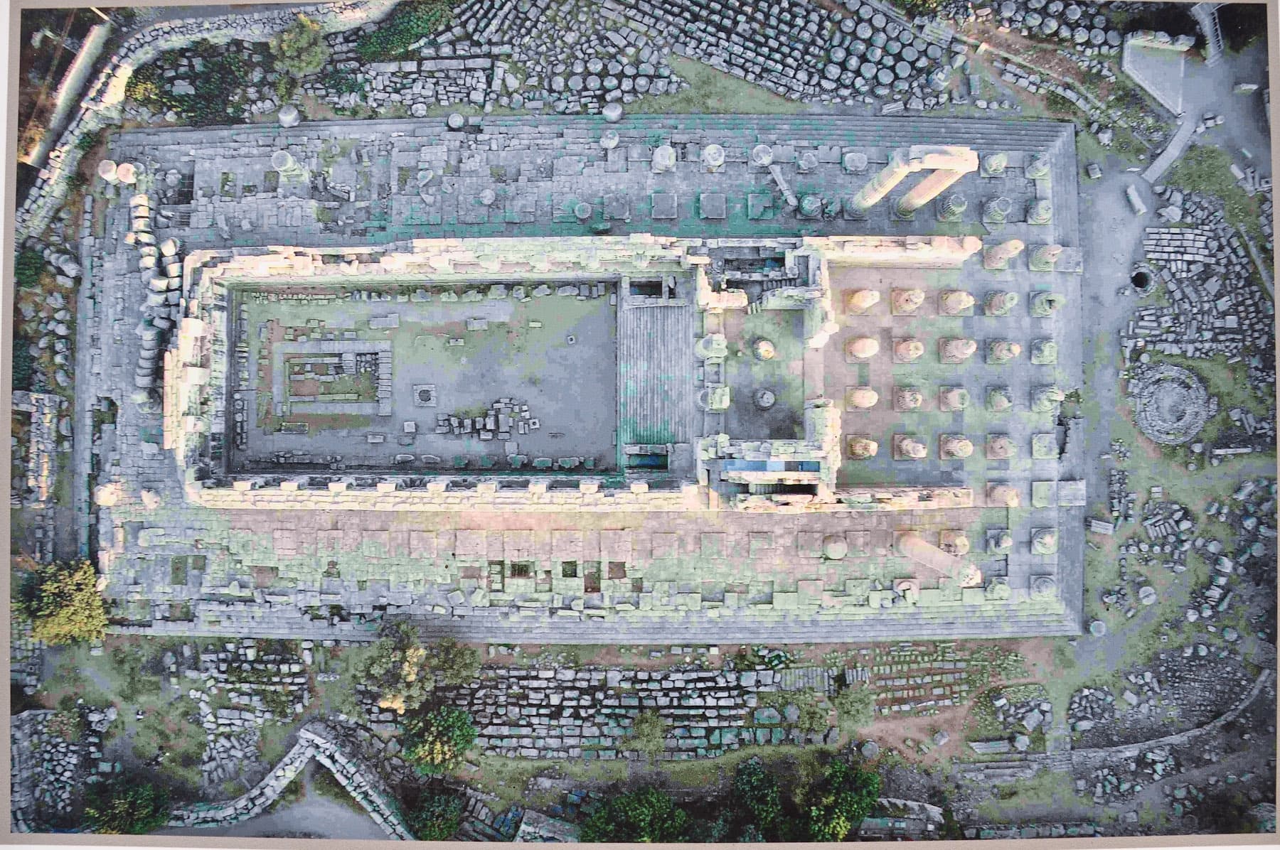 Temple of Apollo Aerial