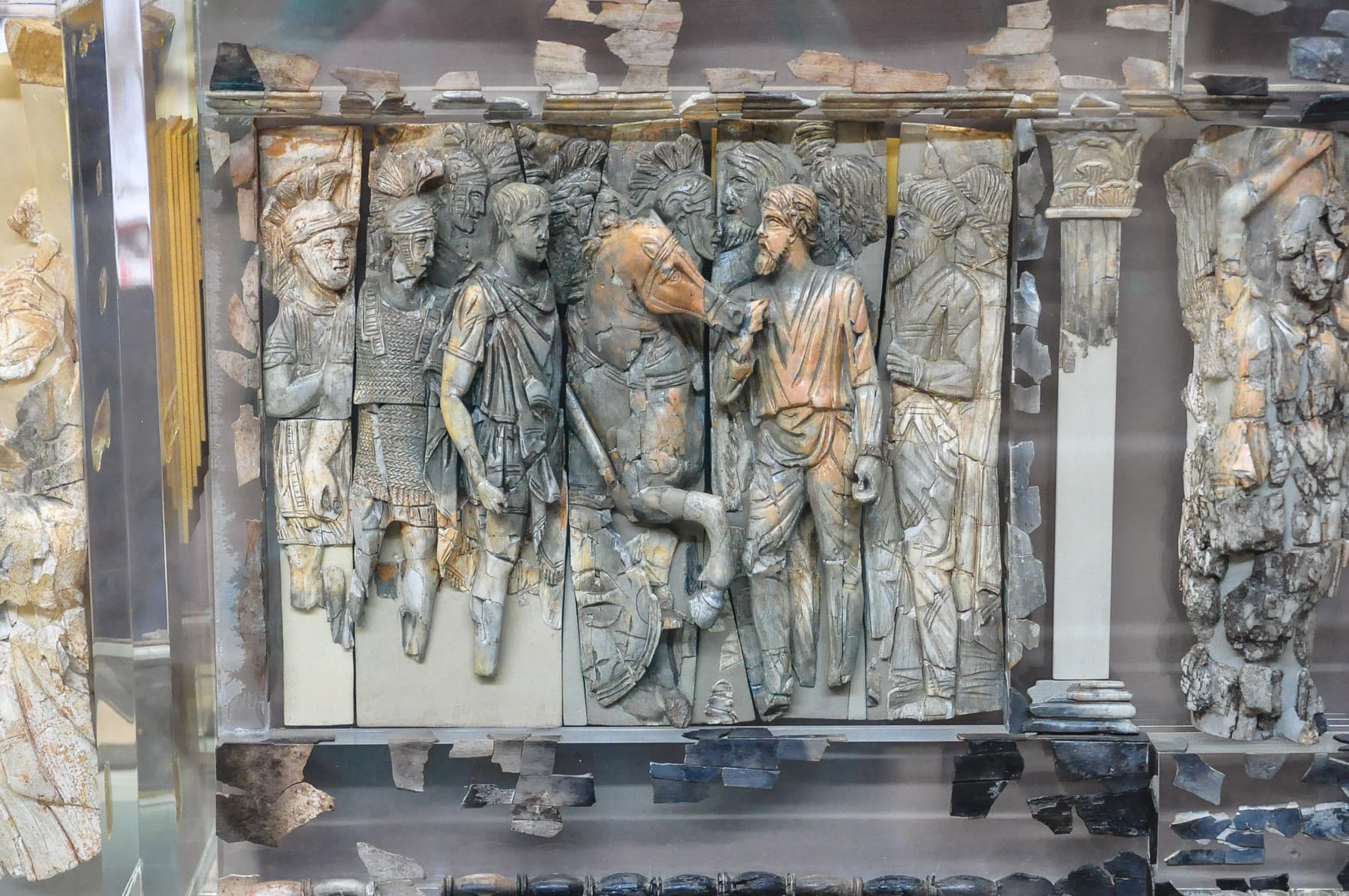Ivory Frieze Detail