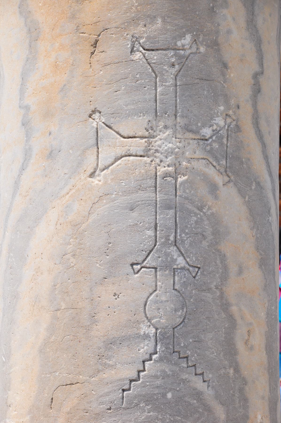 Column with Cross