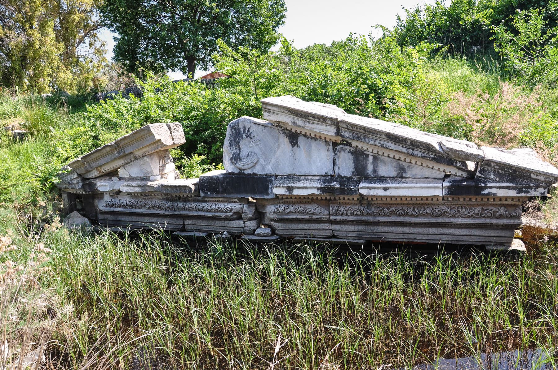Pediment of Temple of Serapis