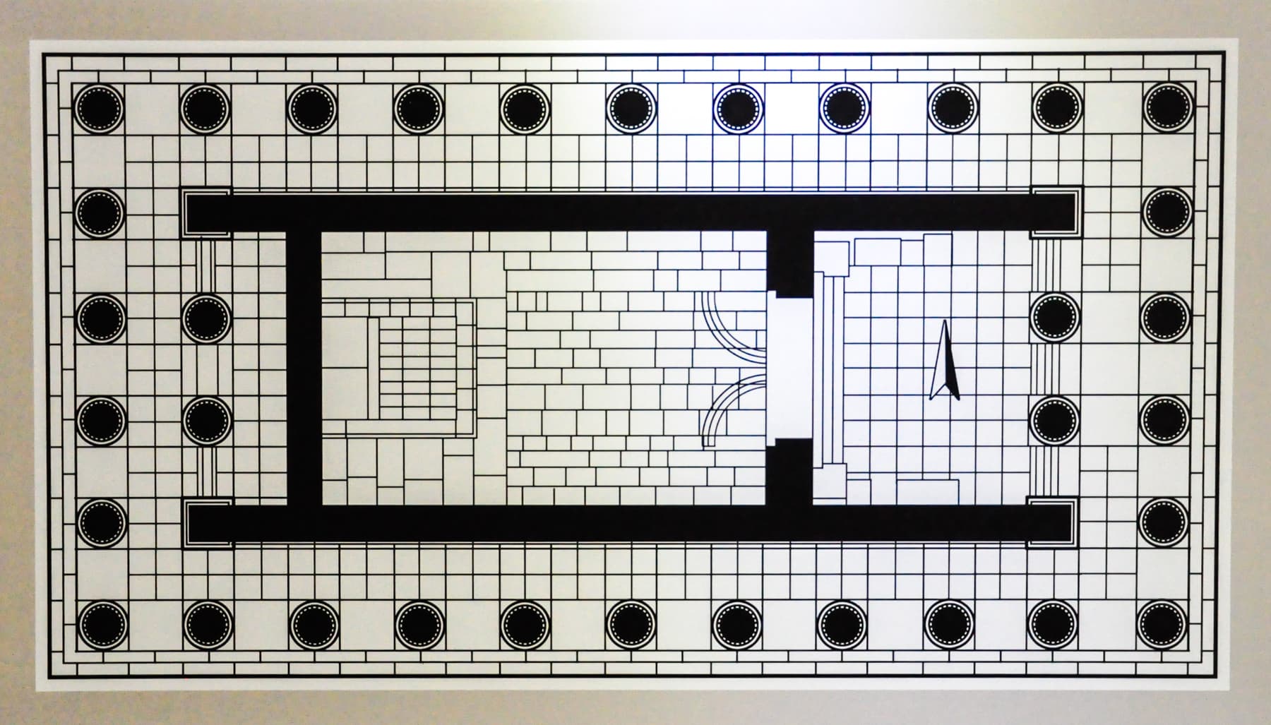 Plan of Athena Temple