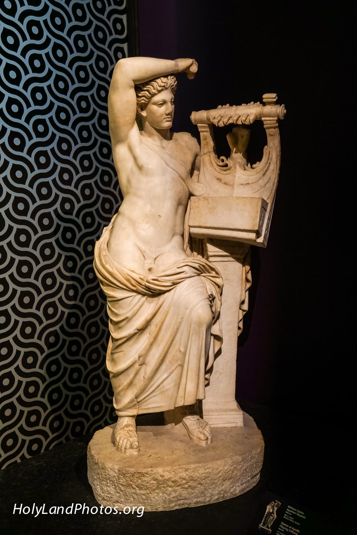 Apollo Playing a Cithara