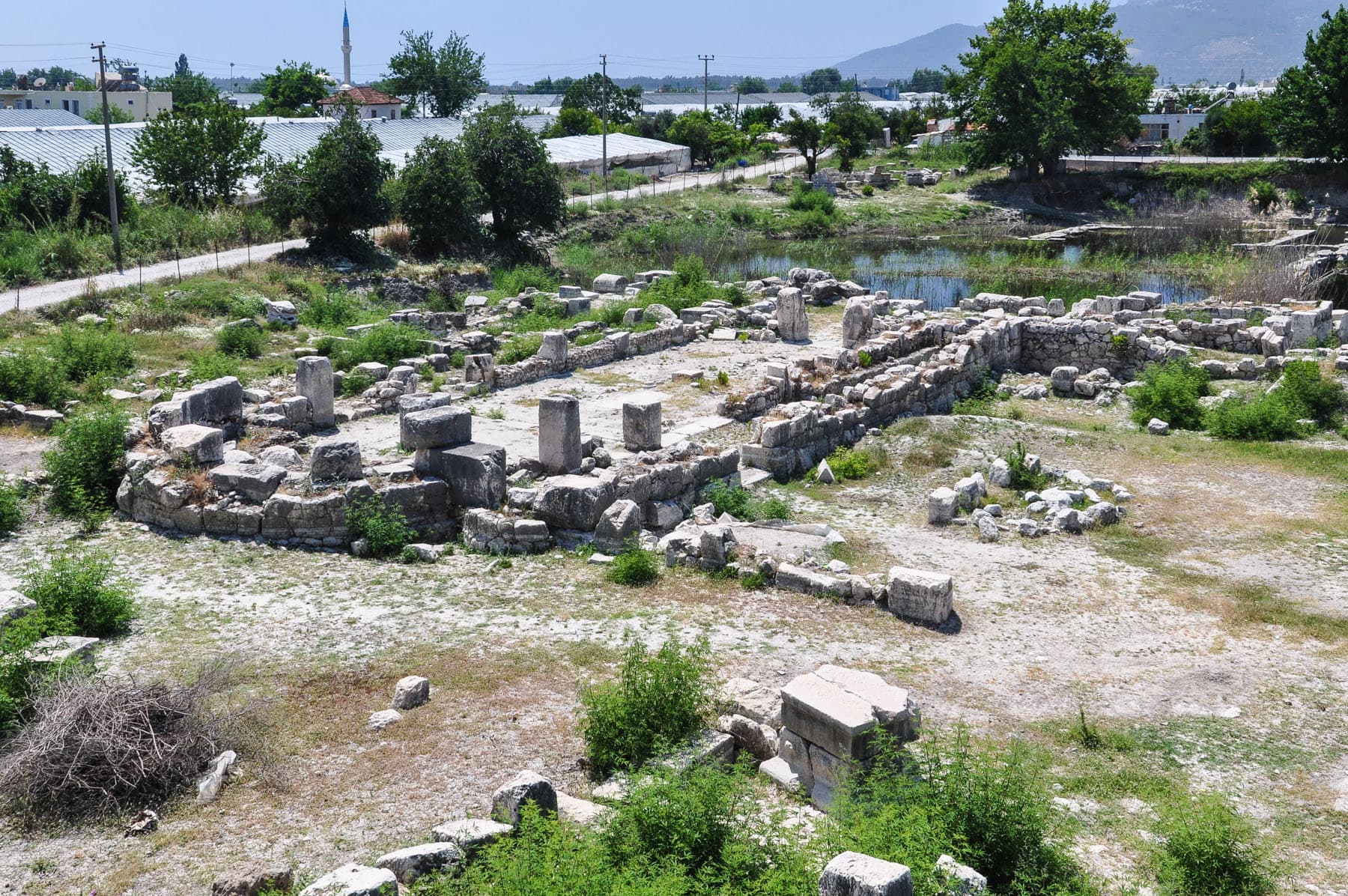Nymphaeum and Church