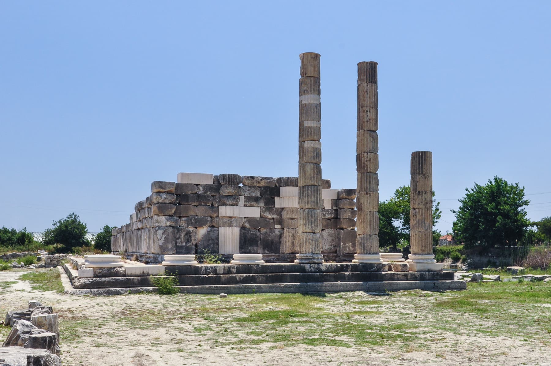 Temple of Leto Exterior