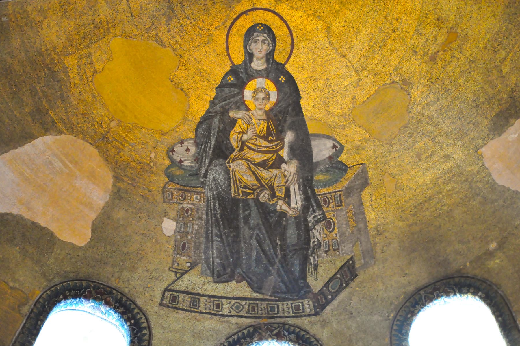 Virgin and Jesus