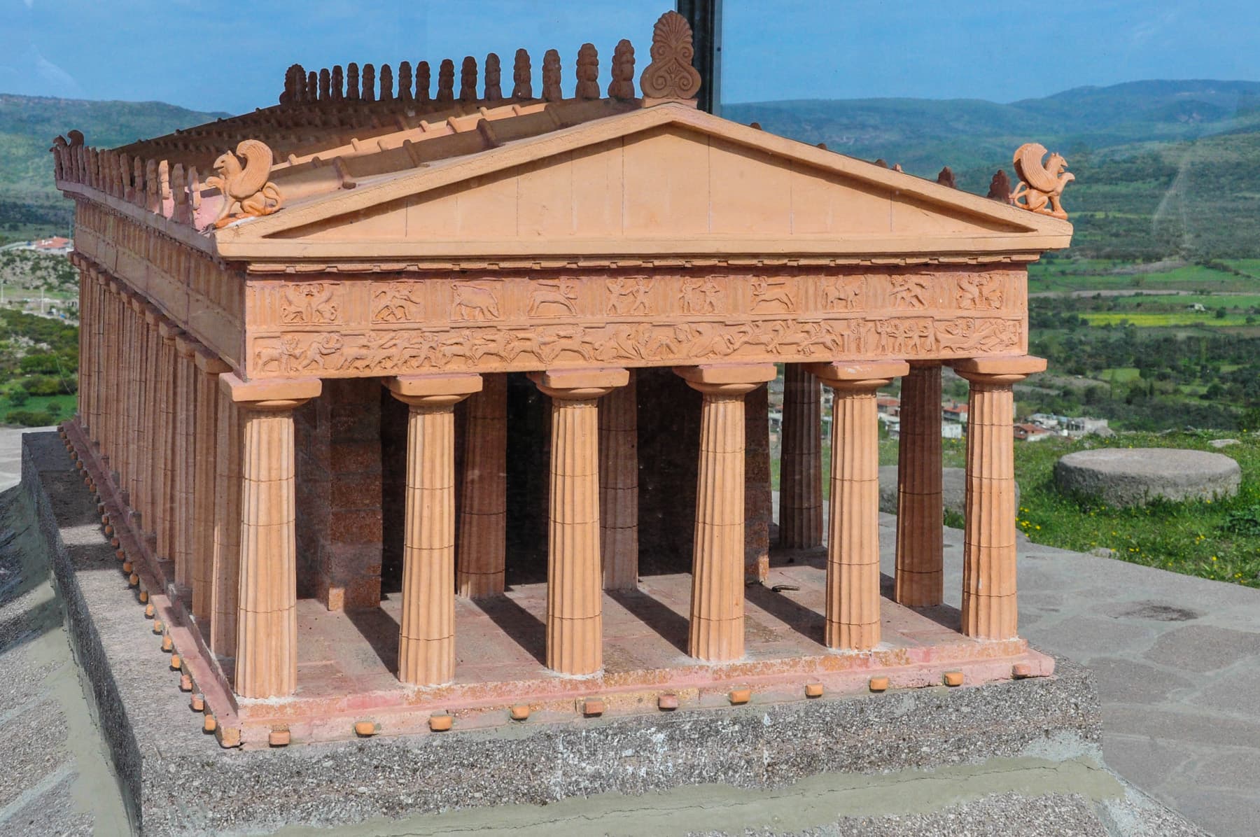Temple of Athena Model