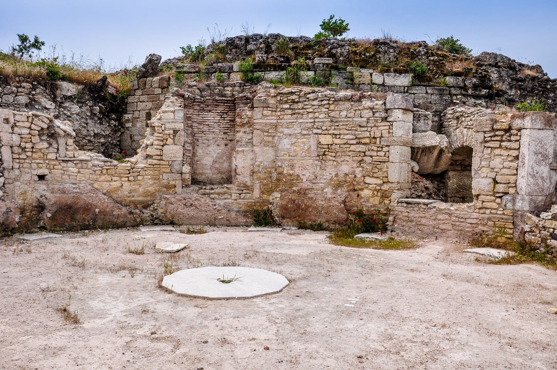 Polygonal Structure Excavated