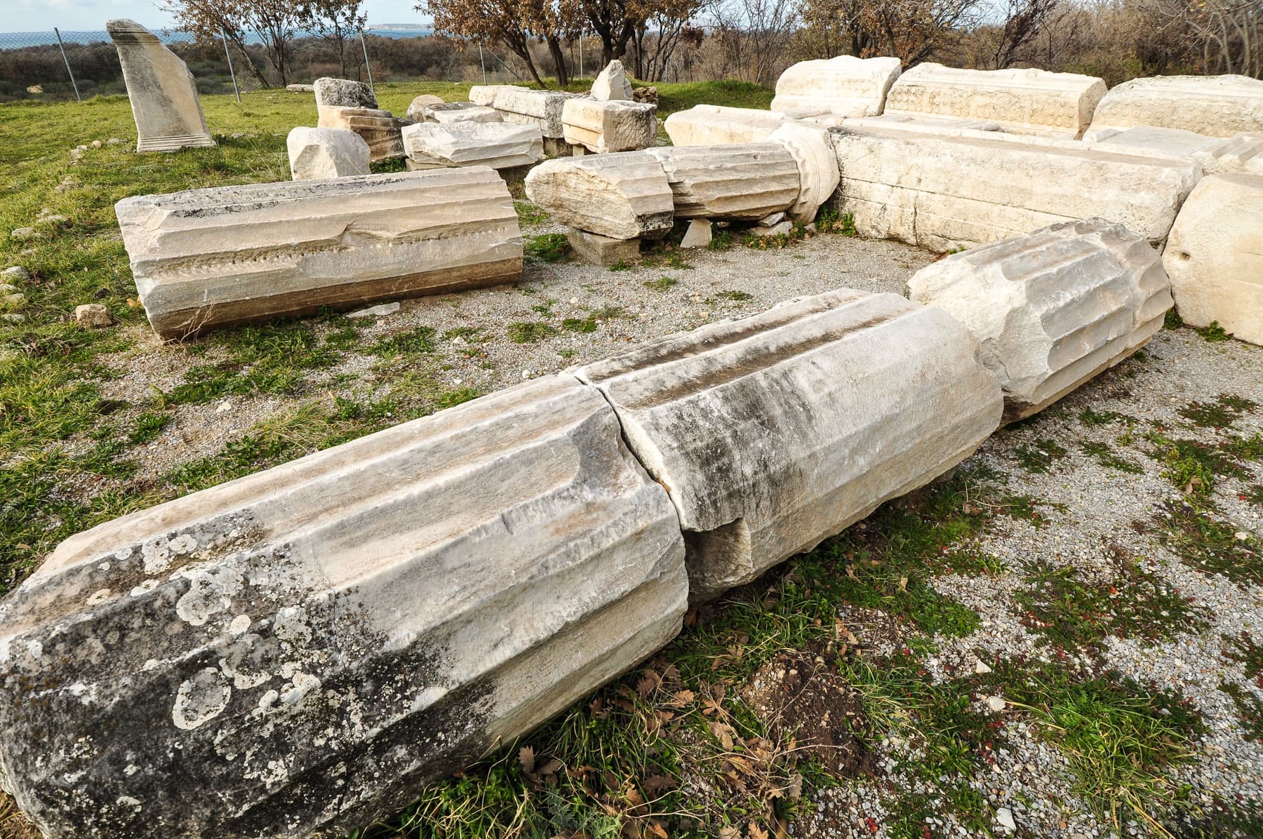 Unfinished Columns