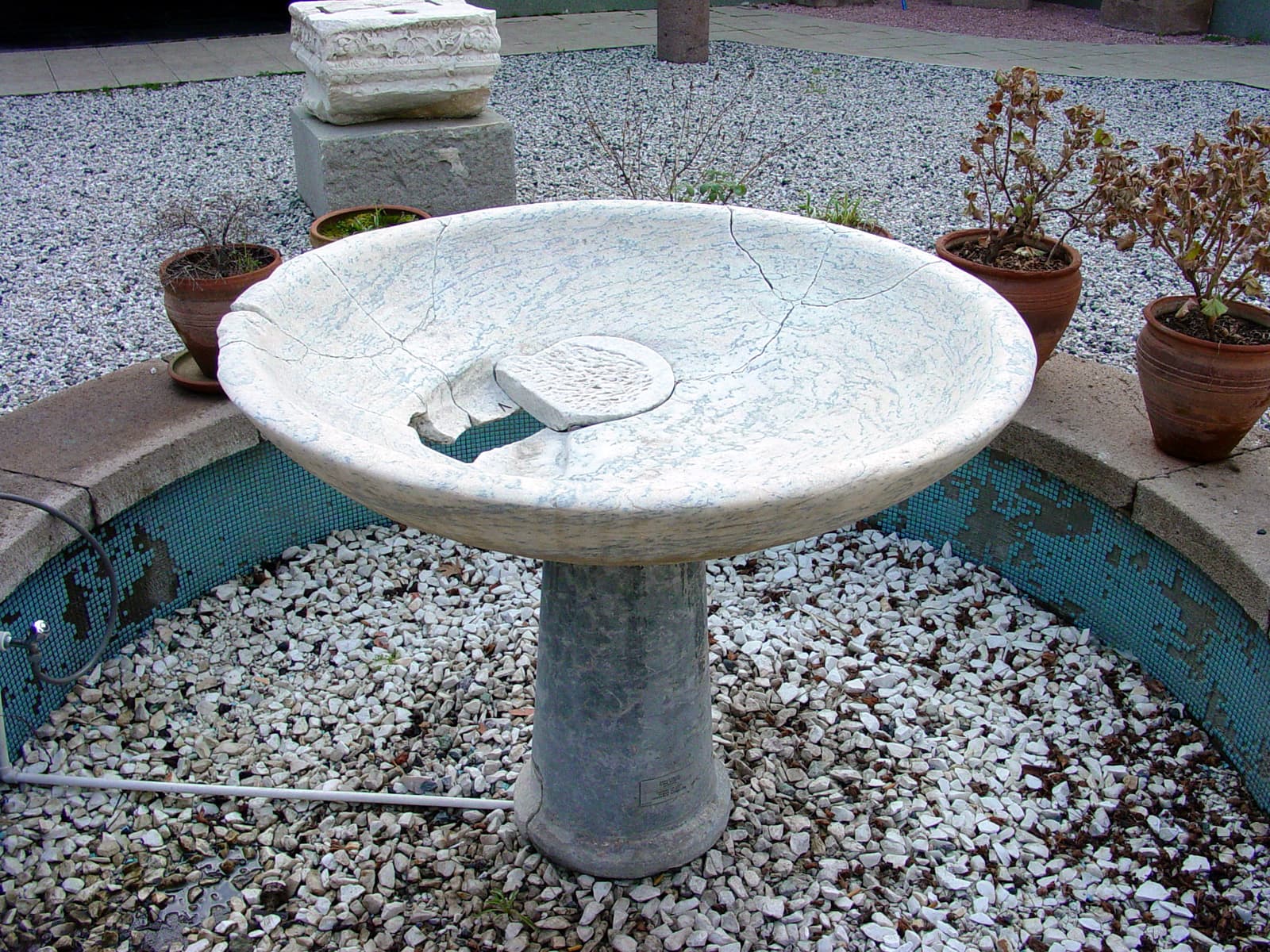 Basin on Pedestal