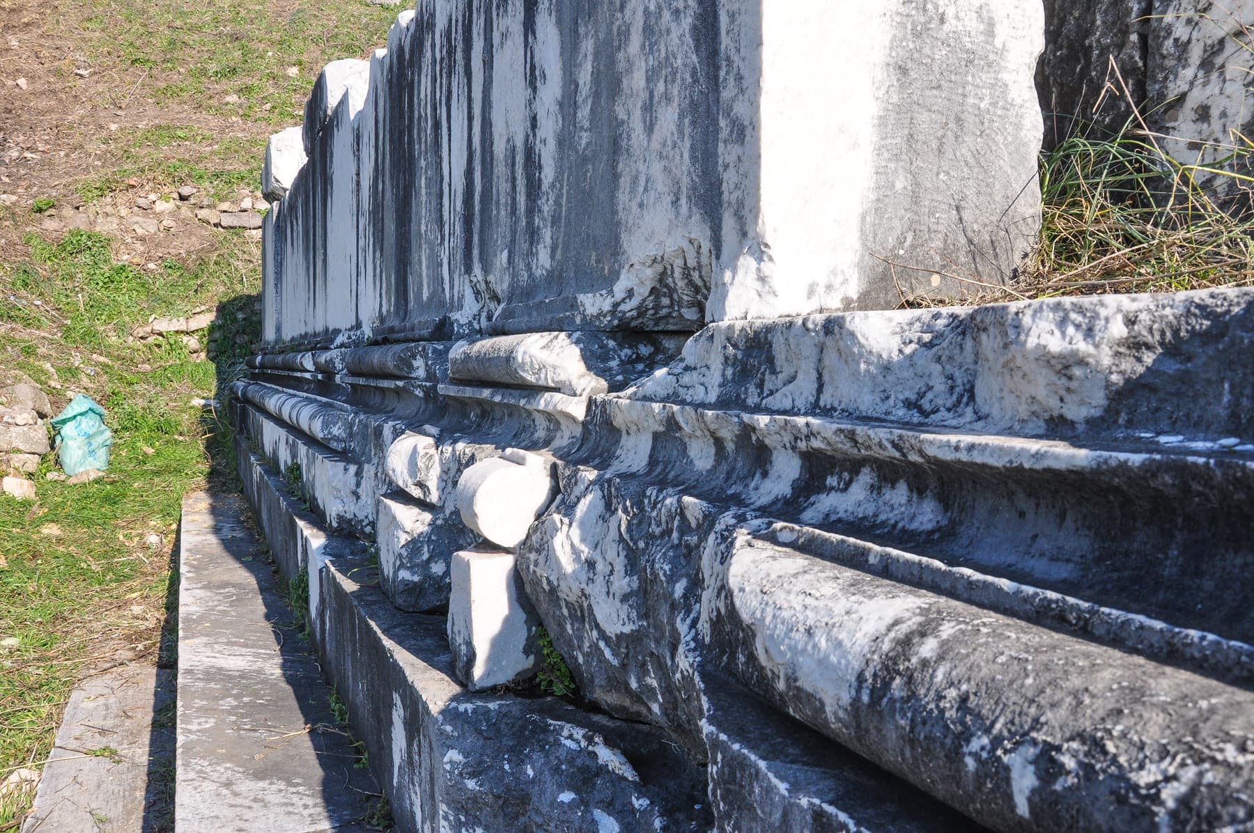 Dionysus Temple Foundation Molding