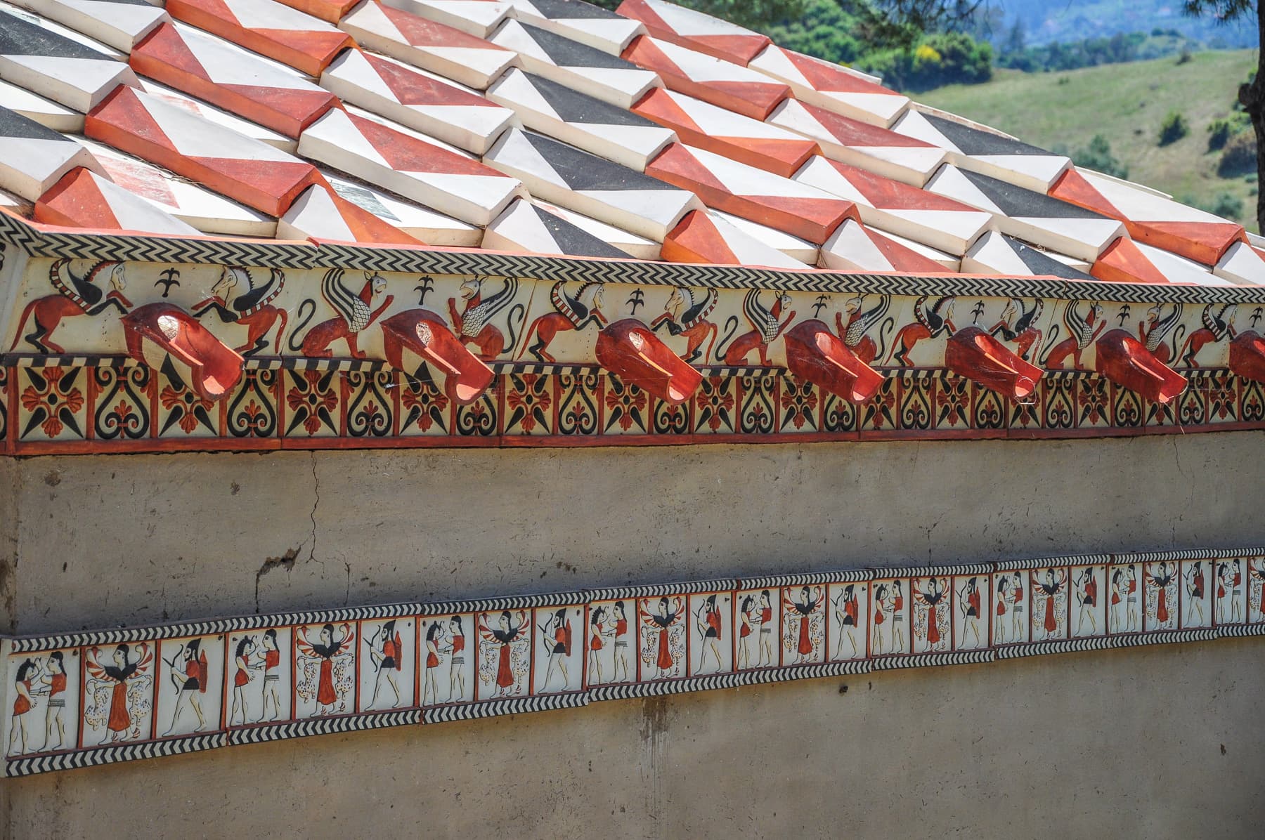 Lydian House Detail