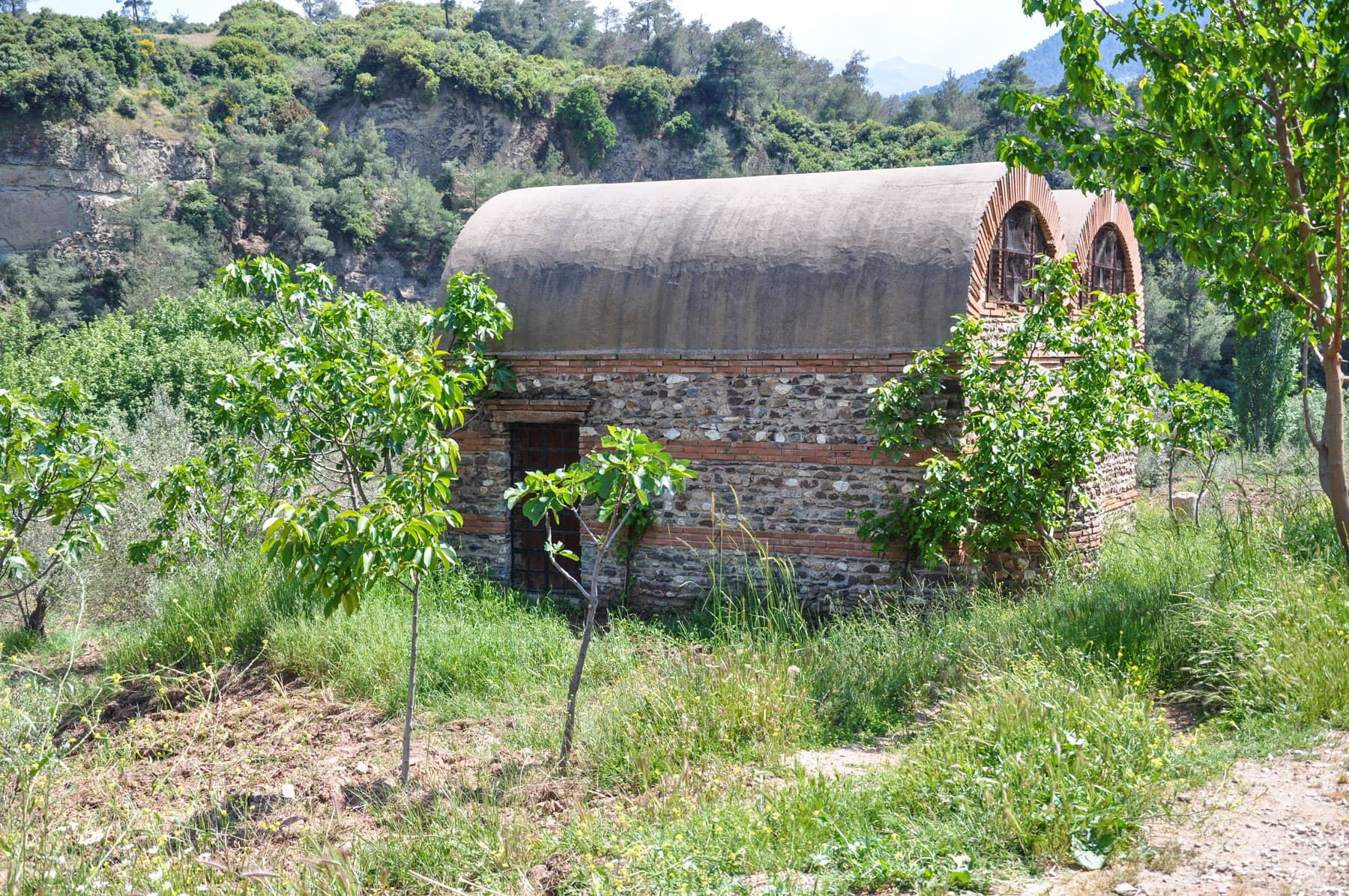 Reconstructed Roman Bath