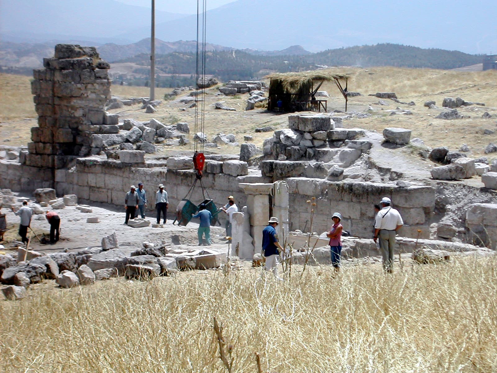 Excavation Near Church