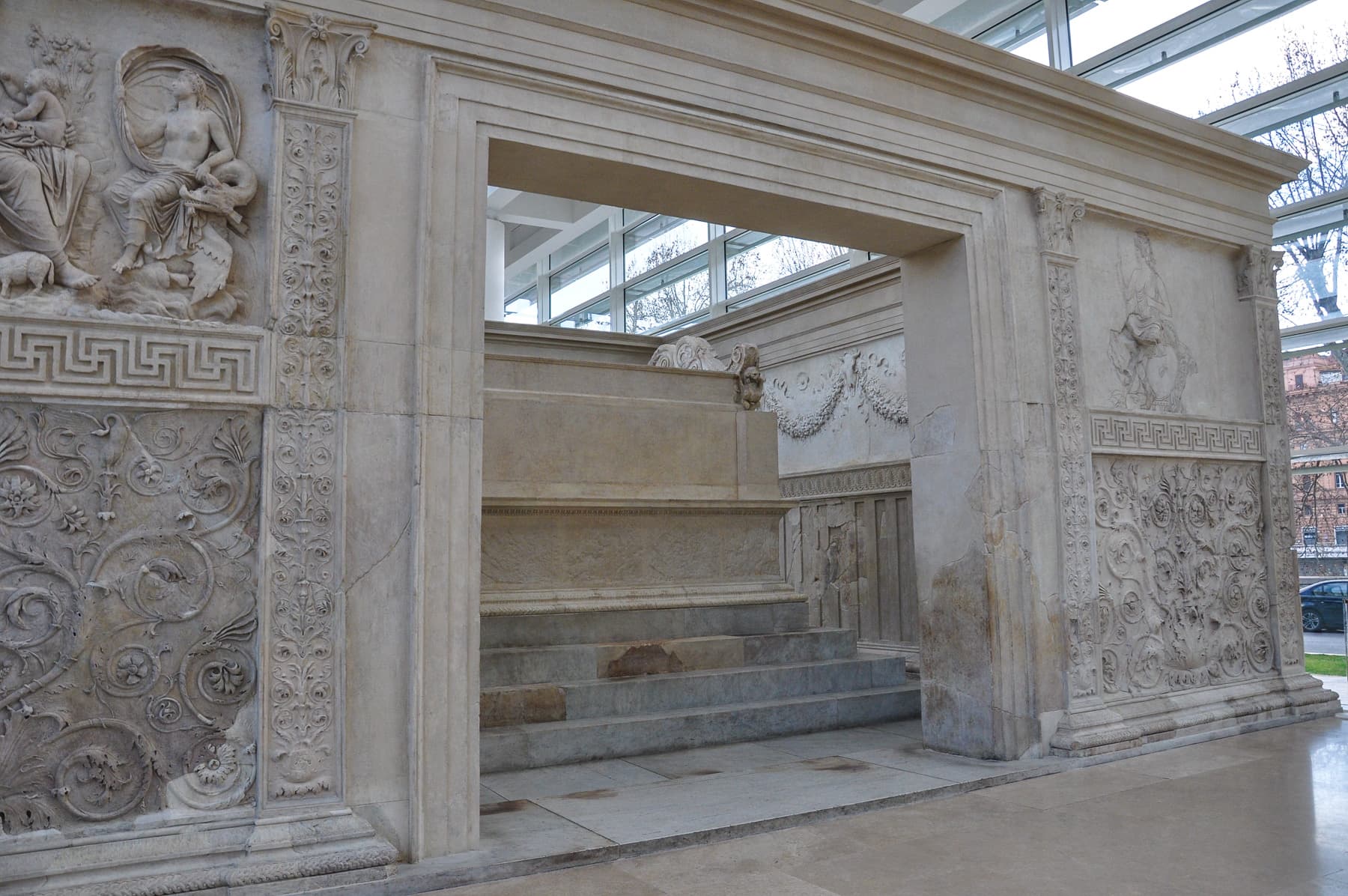 Ara Pacis Rear