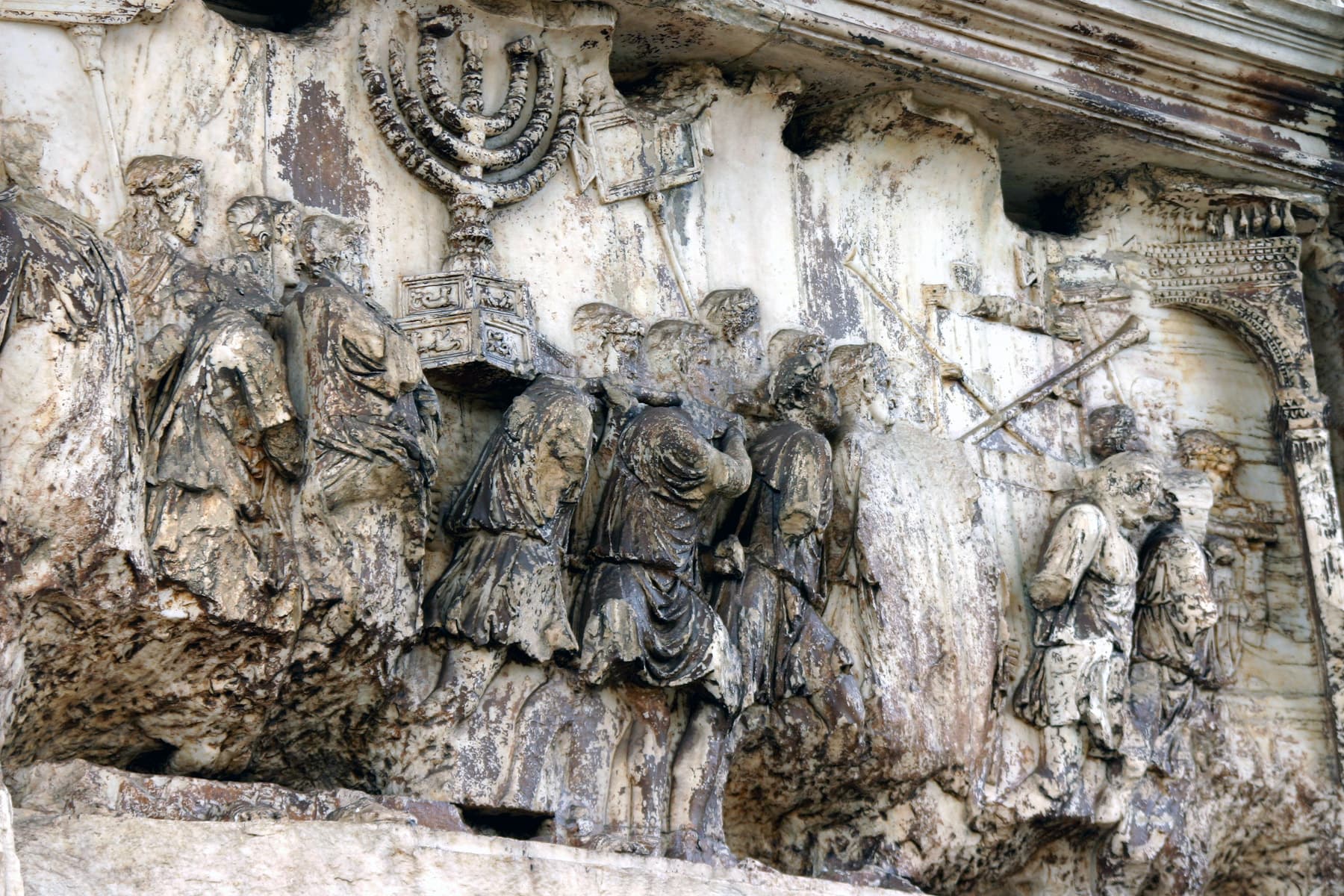 Arch of Titus Jerusalem Booty Detail