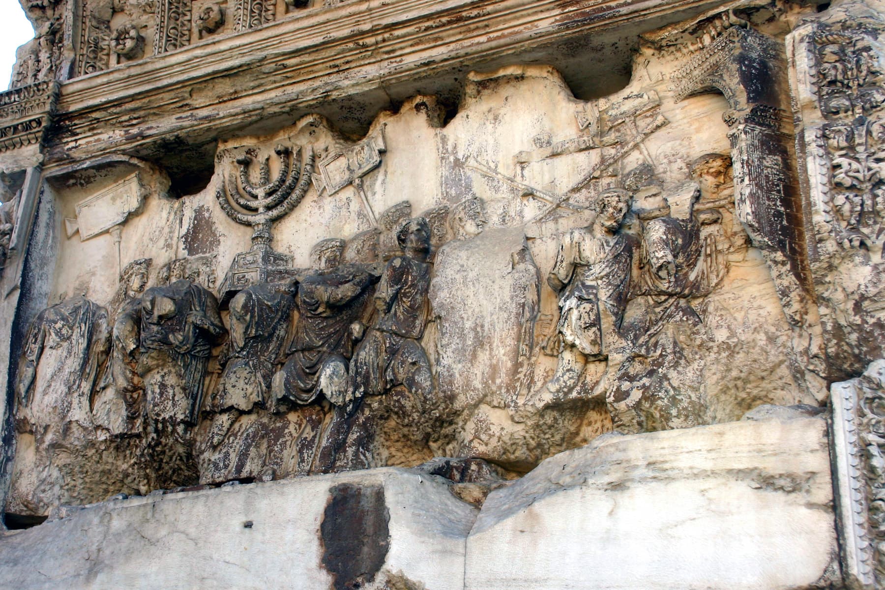 Arch of Titus Jerusalem Booty 2