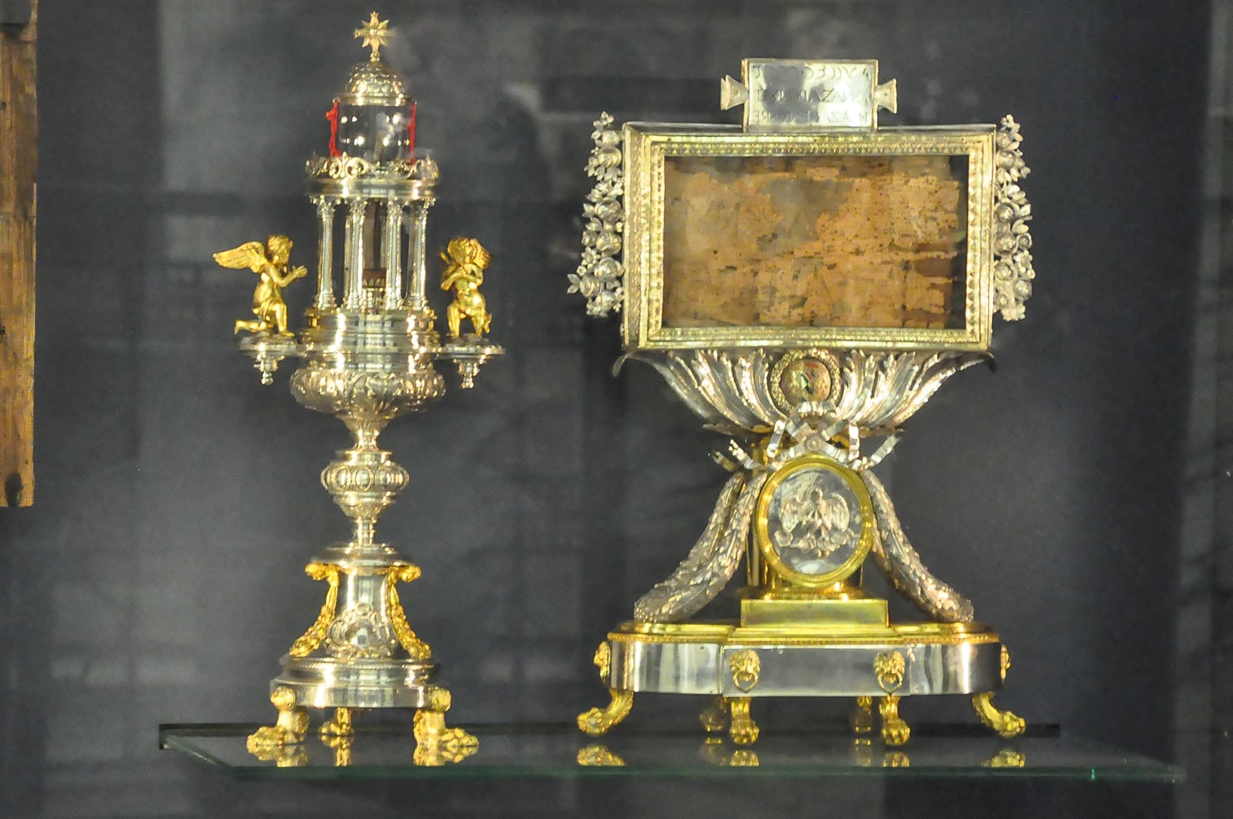 Relics: Nail and Plaque