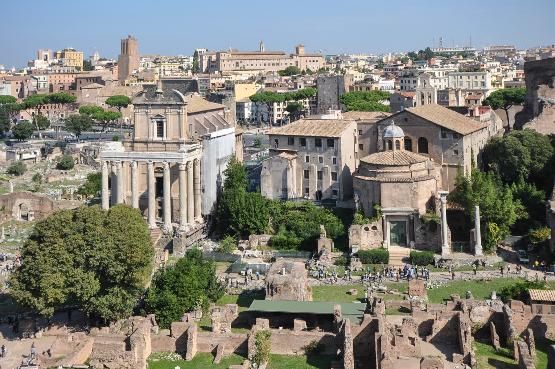 Temples of Antoninus and Faustina and Romulus