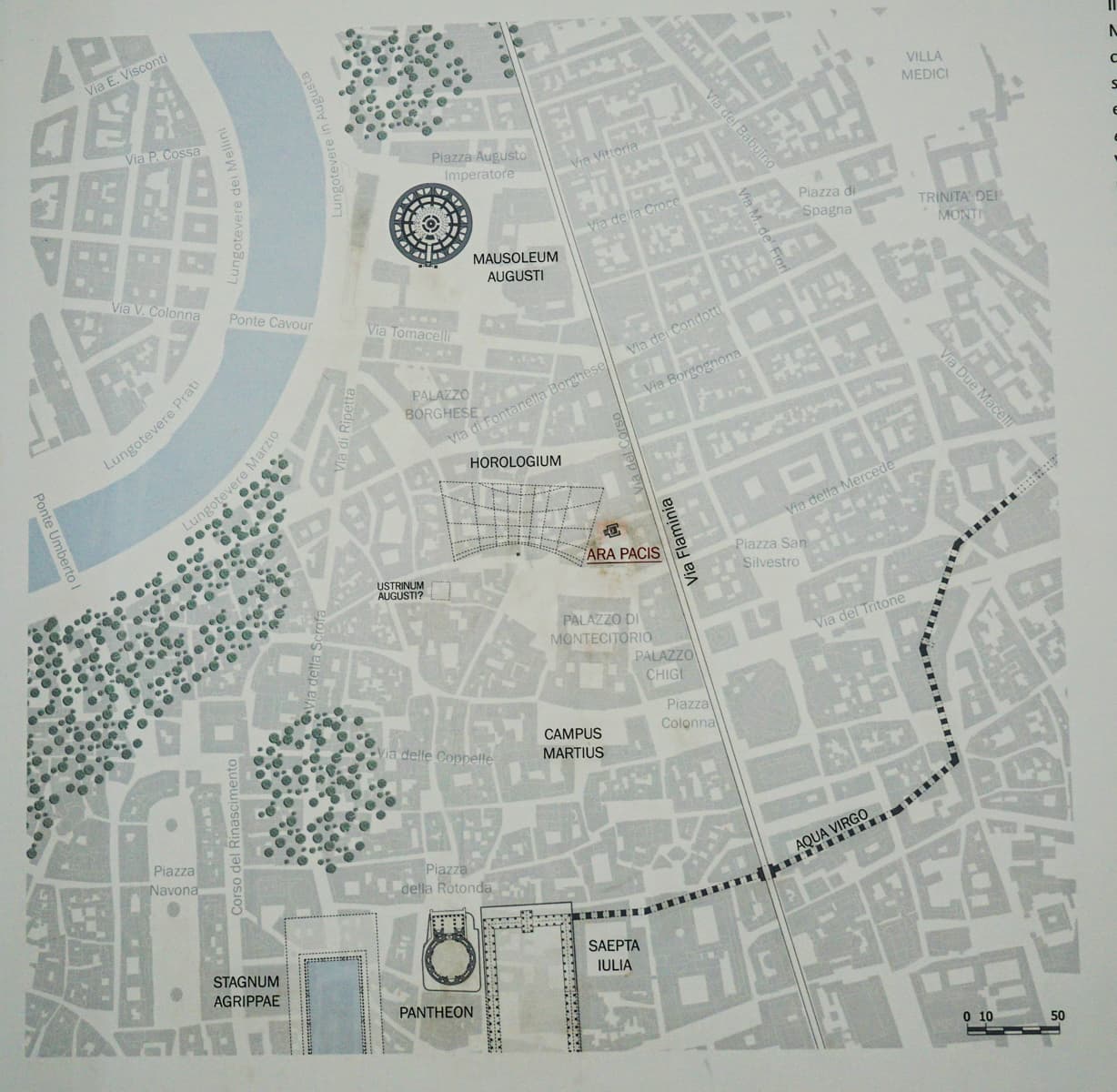 Map of Campus Martius