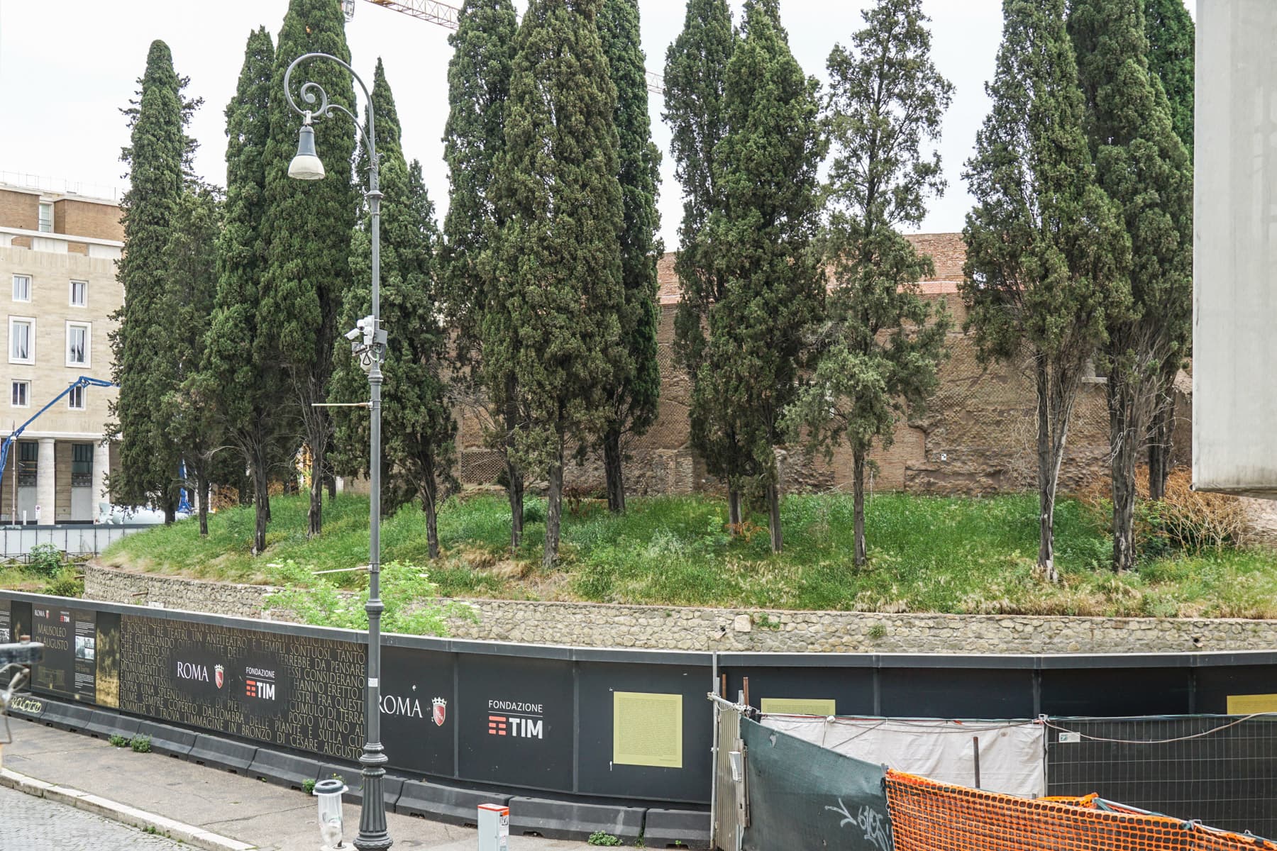 Exterior of the Mausoleum of Augustus 1