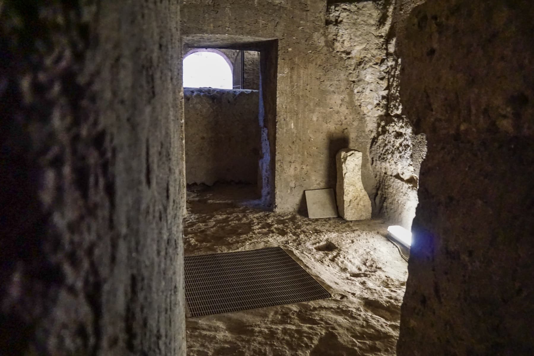 Burial Chamber Inside the Cylindrical Core