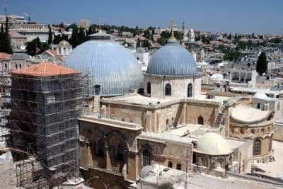 Exterior of Church of the Holy Sepulcher 5 images