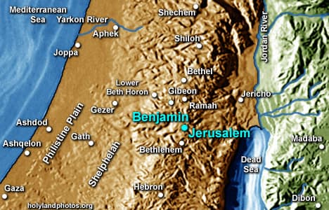 Hill Country of Benjamin
