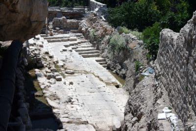 Pool of Siloam and Valley Street