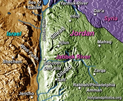 Jabbok River Area