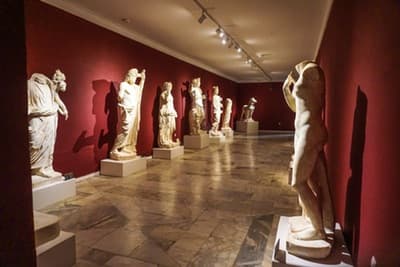 Antalya Museum Statues from Caracalla Nymphaeum Perga
