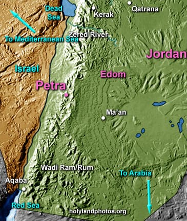 Petra Treasury and Monastery