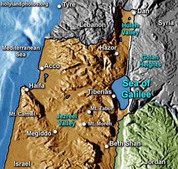 Sea of Galilee 19 folders