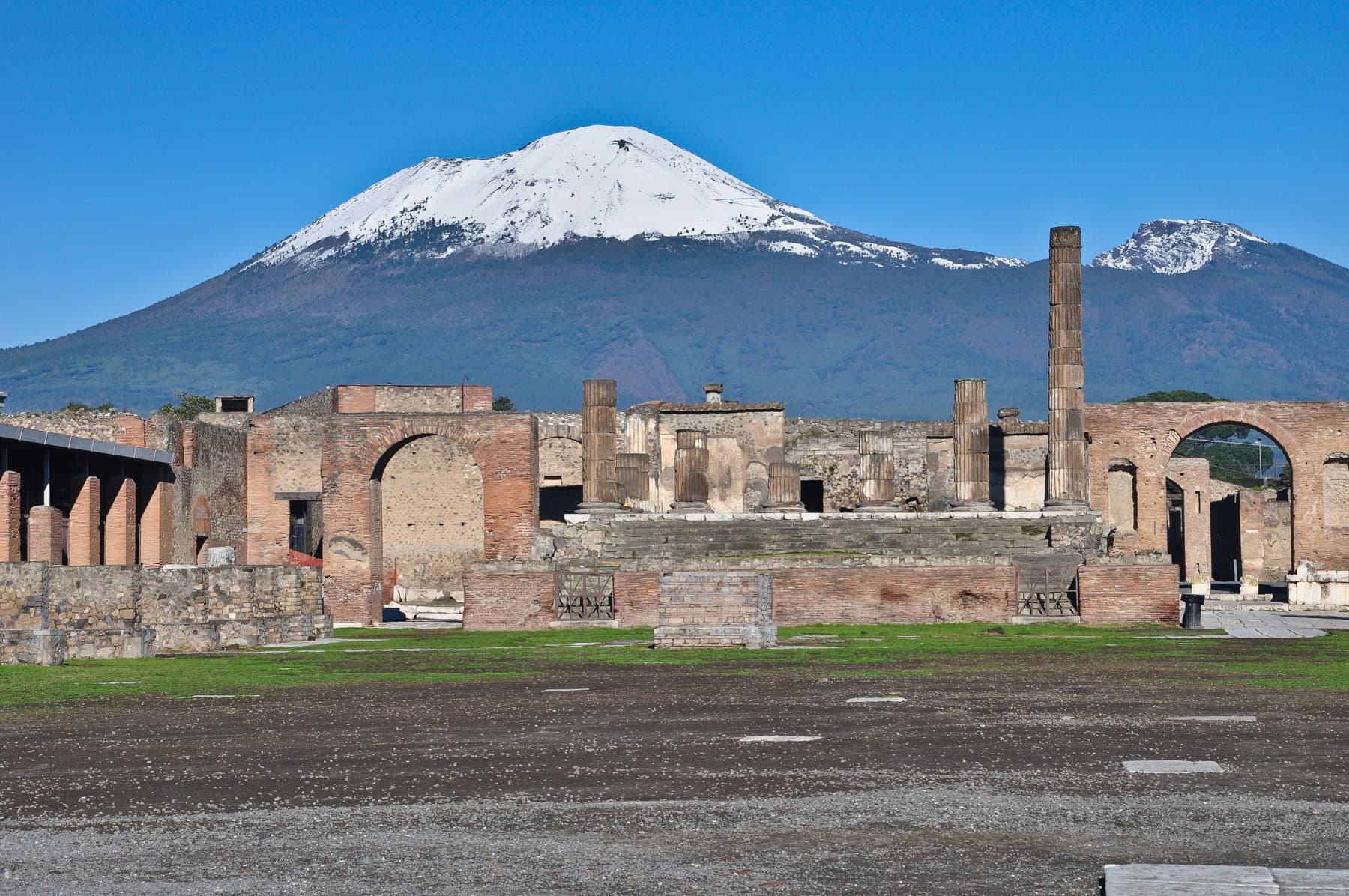 Pompeii The Forum Area