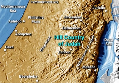 Hill Country of Judah Views