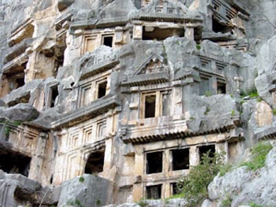 Myra Tombs 7 Images