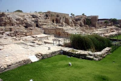 Caesarea Temple of Augustus and Roma