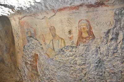 Ephesus Paul and Thecla Cave